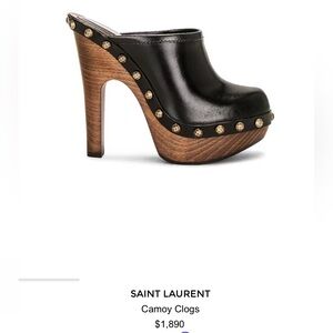 Saint Laurent Camoy Clogs